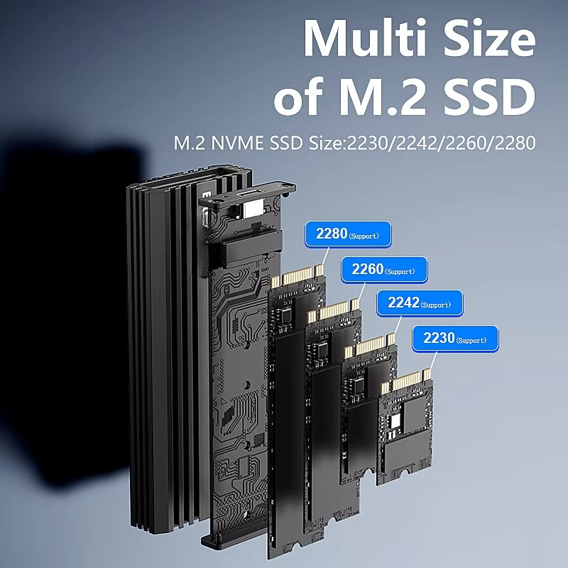 M.2 Ssd - Obudowa zewnętrzna na dysk SSD M.2