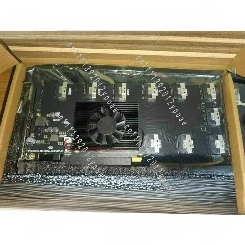 Nvme Ssd - PEX88096 – karta rozszerzeń PCIe 4.0,