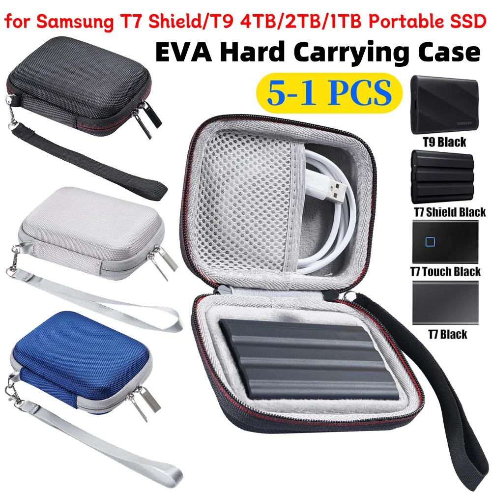 Samsung Ssd - Etui na dysk twardy EVA, odporne